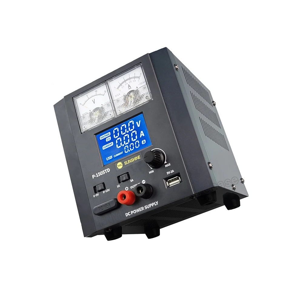 Умный источник питания постоянного тока 5A солнечный свет фотосессия измеритель
