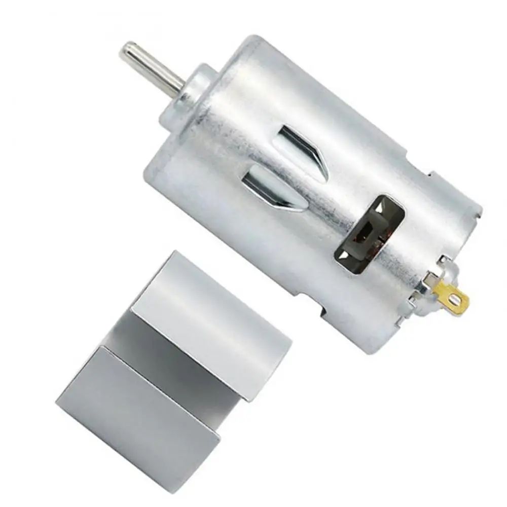 DC 12 24V 2900RPM большой крутящий момент шарикоподшипник двигатель постоянного тока 555