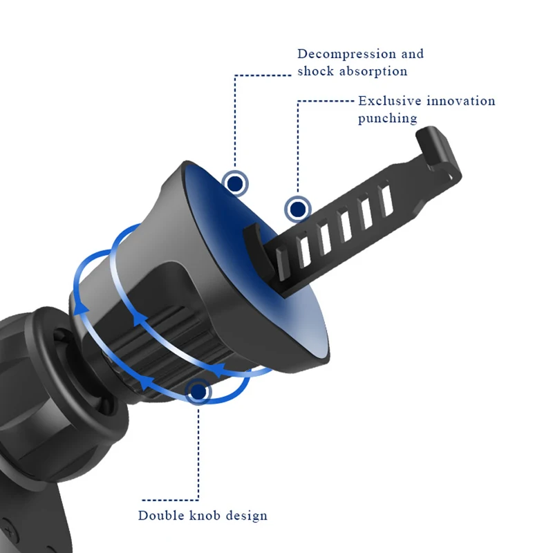 car air vent clip ball head phone holder base support magnetic suction gravity stands accessories car cellphone charger bracket free global shipping