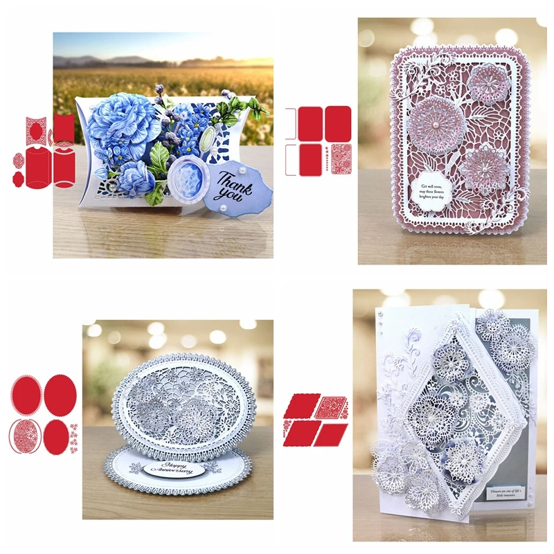 Рамка металлические режущие штампы трафареты для рукоделия рельефное тиснение