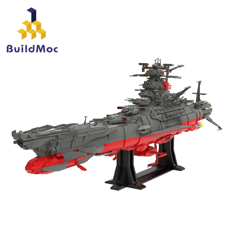 

MOC Yamato Space Battleship UCS Building Blocks Set Spaceship Model Display Toys Children Gift