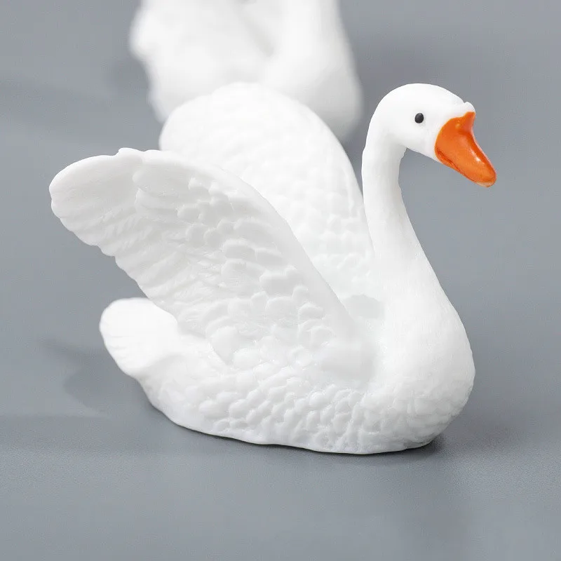 1Pc White Swan/Pink Flamingo Nail Tips Holder Practice Training Display Showing Acrylic Stand Art Salon DIY Manicure Tools |