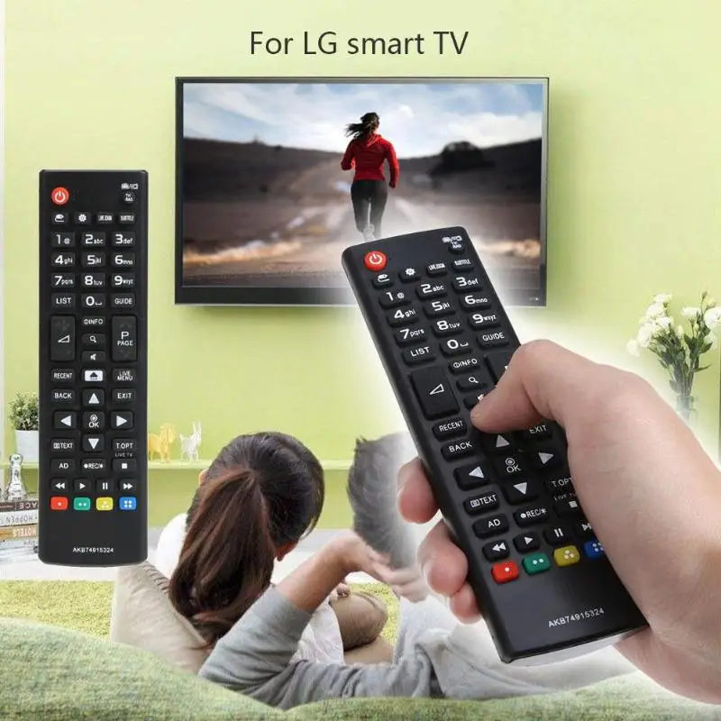 

Пульт дистанционного управления для LG AKB74915324, 433 МГц, ЖК-телевизор со светодиодной подсветкой