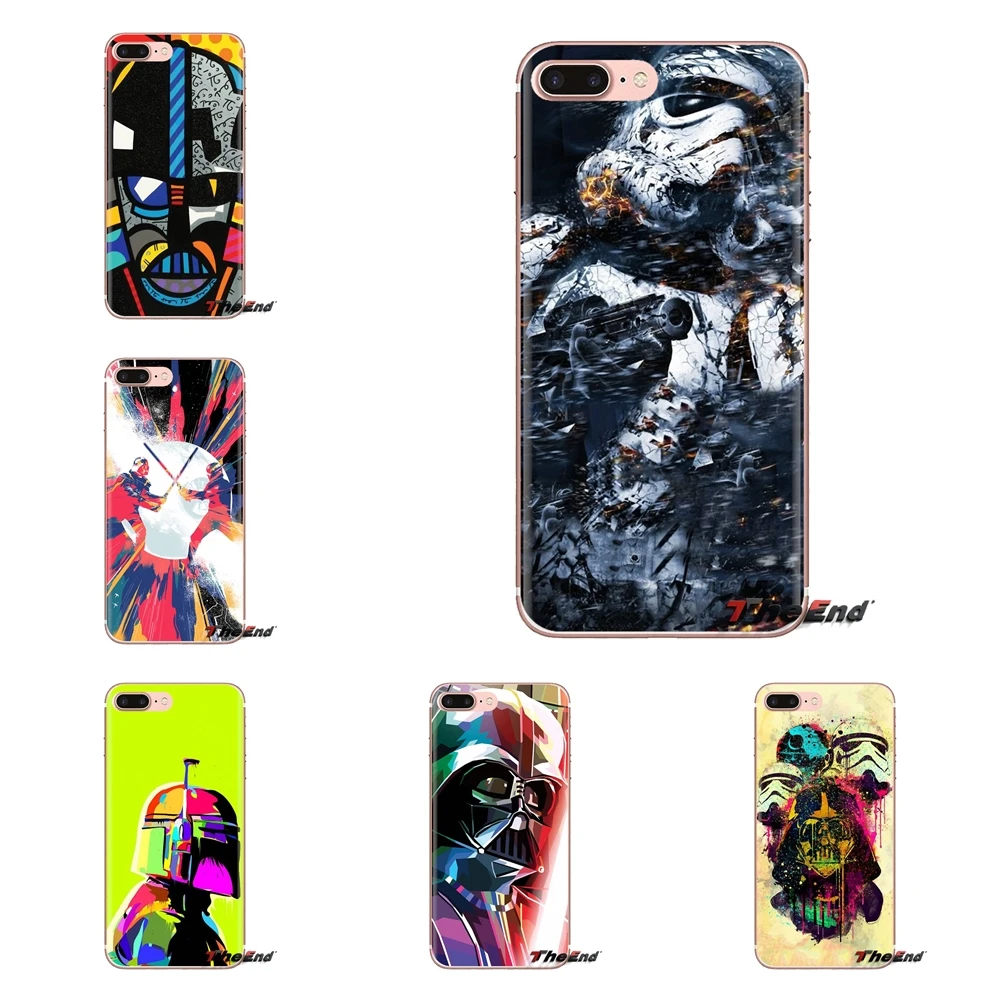 Силиконовый чехол для телефона DARTH VADER STAR WARS red huawei G7 G8 P7 P8 P9 P10 P20 P30 Lite Mini Pro P Smart Plus 2017