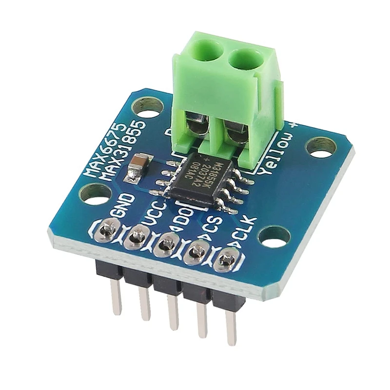 3 шт. MAX31855 MAX6675 SPI Тип K Модуль платы датчика температуры термопары для Arduino |