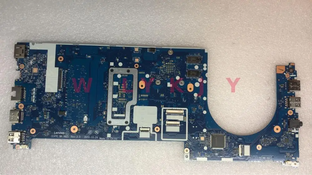 KTUXB CE470 NM-A821 для Lenovo Thinkpad E470 E470C ноутбук материнская плата Процессор i7 7500U GT940M 2G DDR4