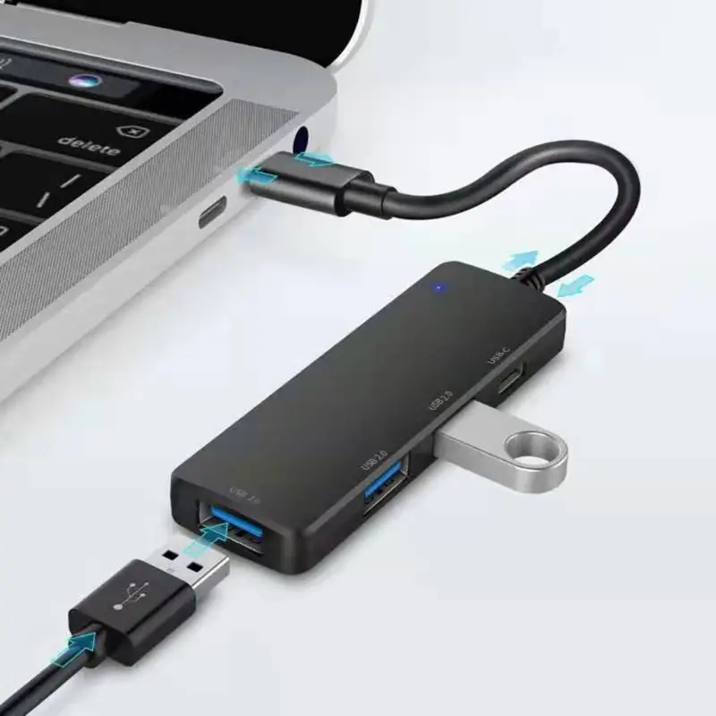 Type-c docking station to hub splitter for MAC BOOK ultrabook computer D08A | Компьютеры и офис