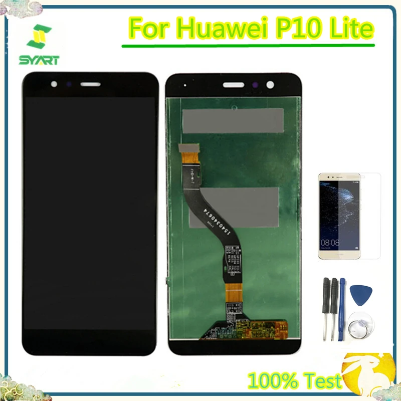Сенсорный экран для Huawei P10 Lite Was lx1 was lx1a Дисплей сенсорный дигитайзер в сборе | Экраны для мобильных телефонов -32955738731