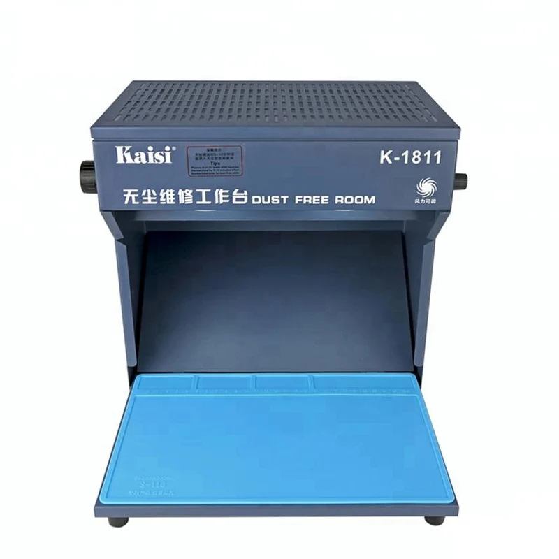 desktop dust free working room 295x205mm working room anti dust workbench for phone lcd refurbish cleaning equipment free global shipping