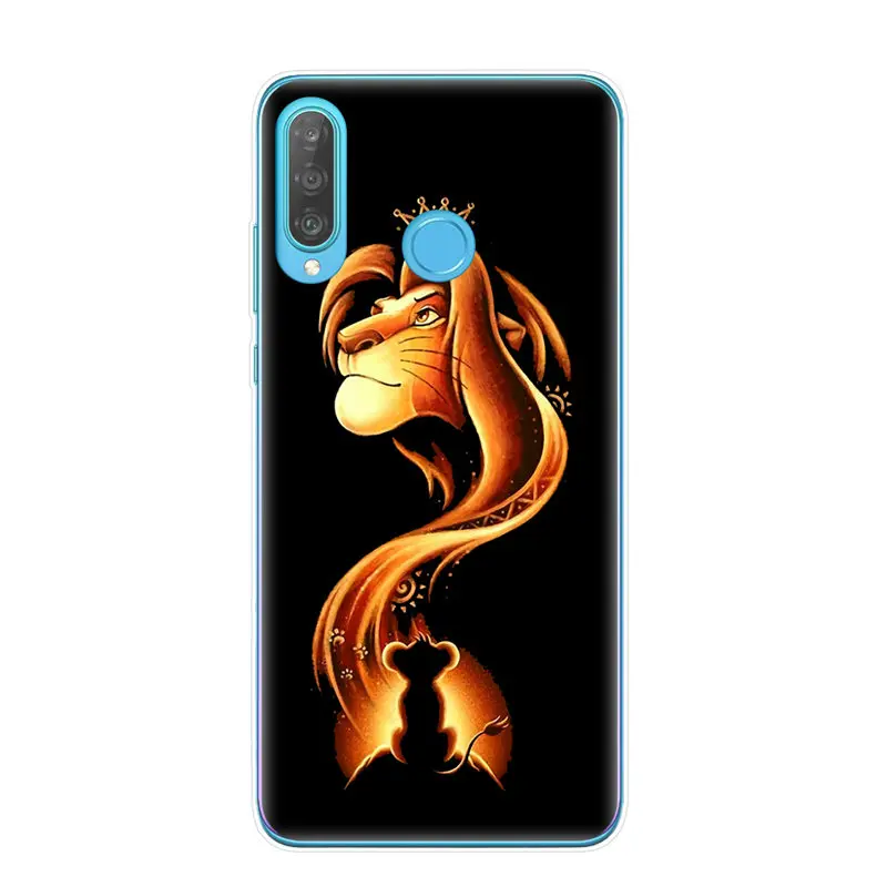 T3577 Cartoon Lion King nala simba timon Phone Cases for Huawei P30 P20 Mate 20 Lite Pro P8 P9 P10 Lite Cover Coque Etui fundas - Цвет: T3577