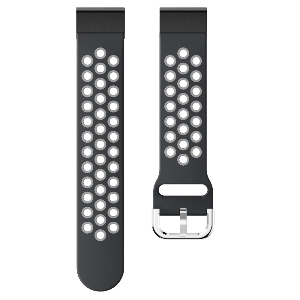 

26 22mm For Garmin Fenix 6 Pro/Sapphire 5 6 5X 6X 3/3HR 5 Plus/D2 Wristband Quick Fit Silicone Watch Band For Forerunner 935/945