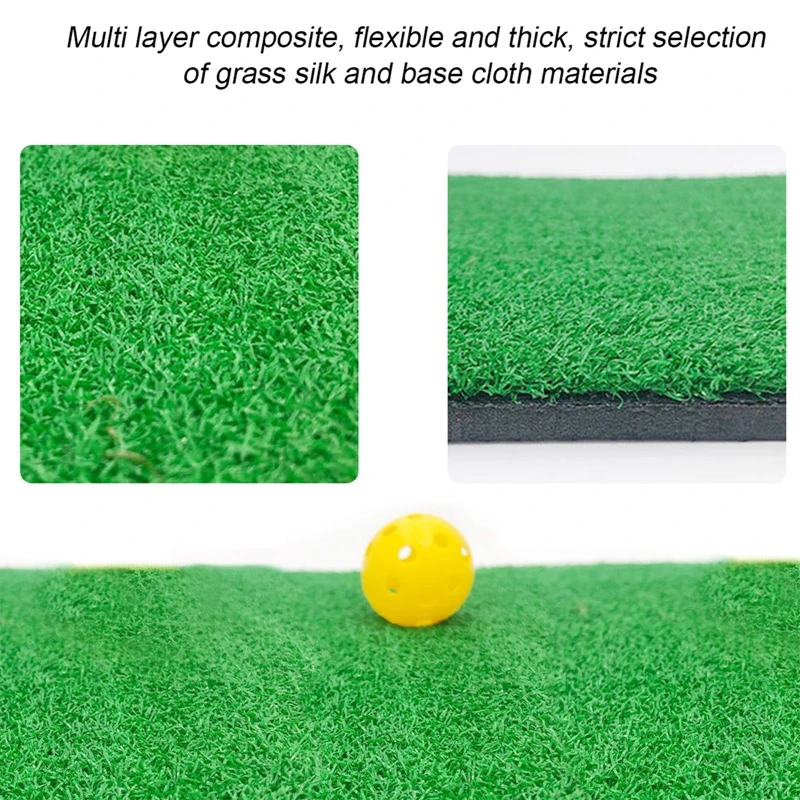 Коврик для гольфа Тренировочный тренировок по траве коврик в помещении