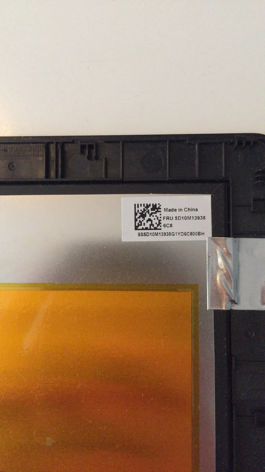 Оригинальный ЖК-дисплей для LENOVO MIIX 510-12IKB 12-ISK 80XE сменный сенсорный экран с