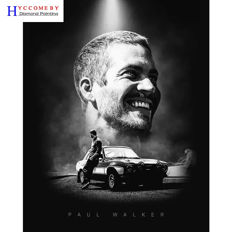 Алмазная 5D картина сделай сам вышивка крестиком алмазная из фильма Форсаж Пол