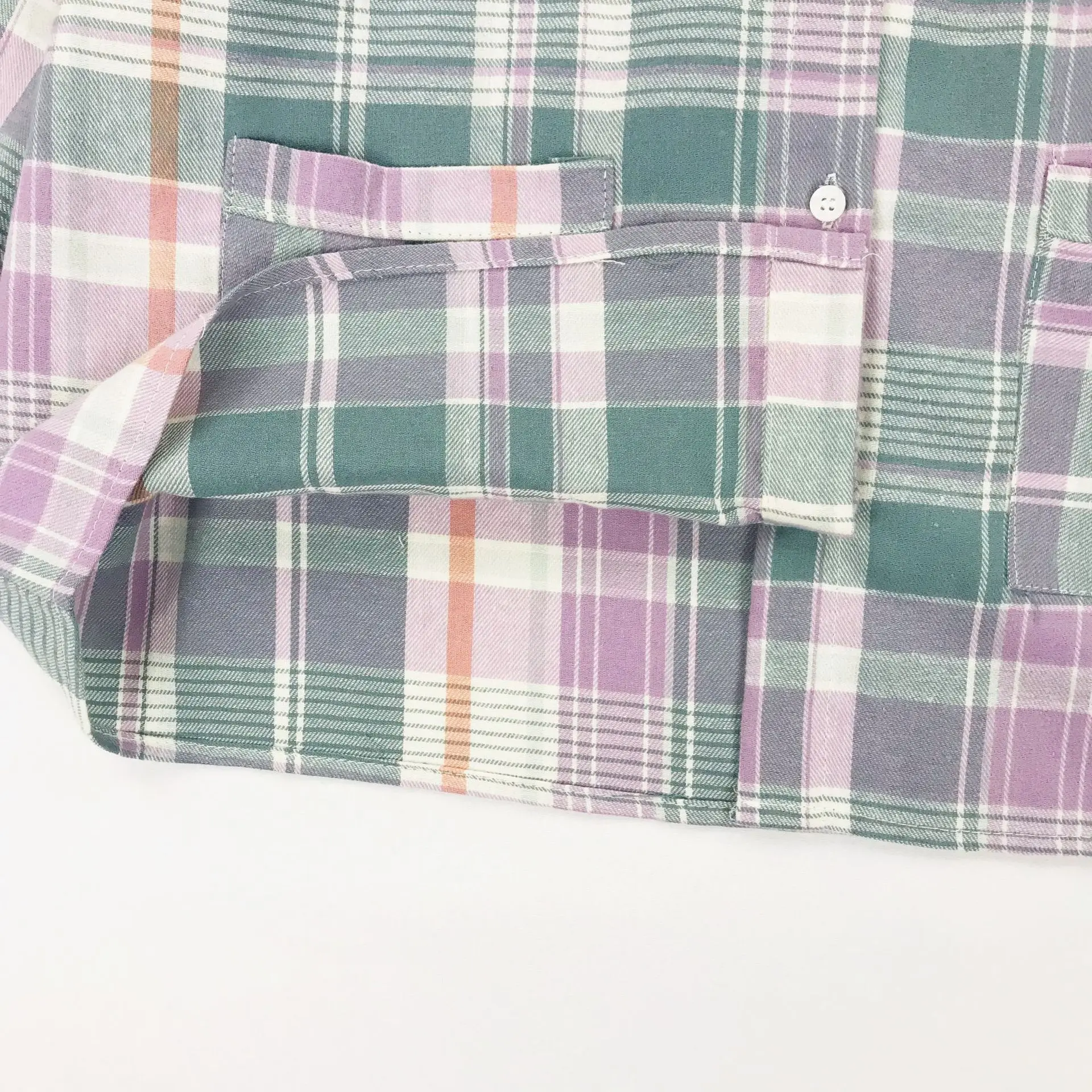 Оригинальный дизайн новая Женская Весенняя блузка с карманами декоративная