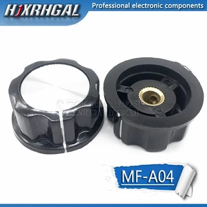 1 шт. шляпа MF-A04 Потенциометр ручка WH118 WX050 бакелитовая ручка медный сердечник внутреннее отверстие 6 мм hjxrhgal