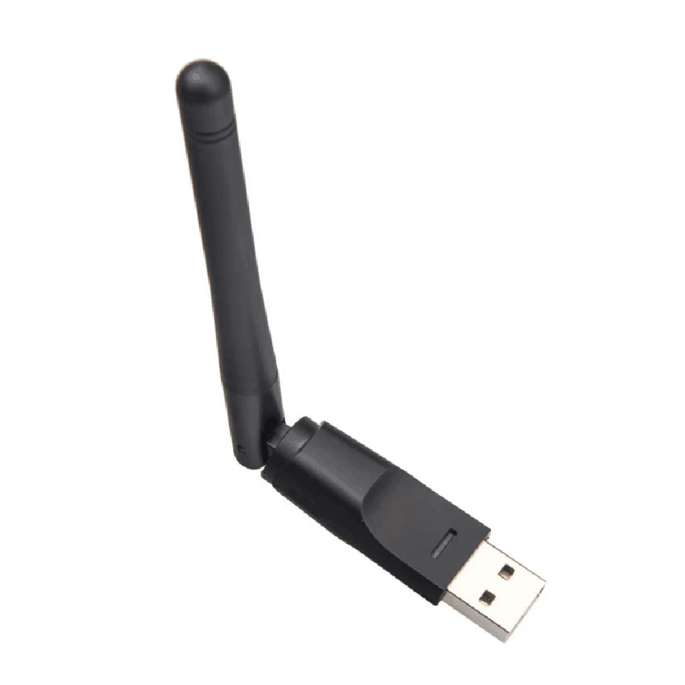 Новинка 150 Мбит/с Ralink 7601 беспроводная сетевая карта Mini USB 3,0 WiFi адаптер Антенна PC LAN Wi-Fi приемник Dongle 802,11 b/g/n - Цвет: ZHGZ13710