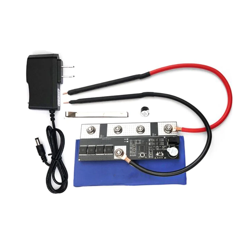 Портативный Аппарат для точечной сварки 7 4 В 18650 а с регулируемой ручкой вилка США