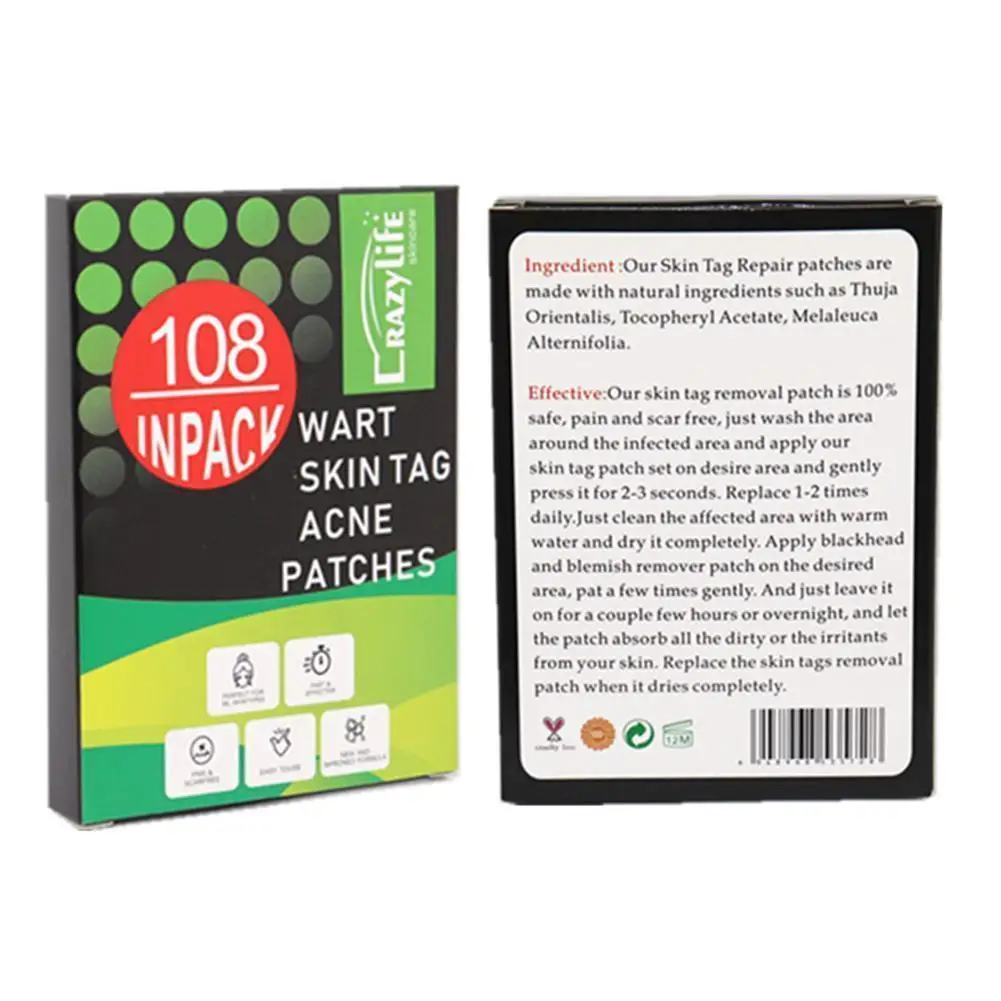 

108 sheet Transparent concealer Stickers Acne Skin Spot Care care Removal Tags Patch Pimple Face Remover Blemish Z9P6