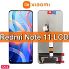 Оригинальный ЖК-дисплей 6,6 дюйма для Xiaomi Redmi Note 11 с сенсорным экраном, для ремонта зеркального дисплея Redmi Note11, с рамкой