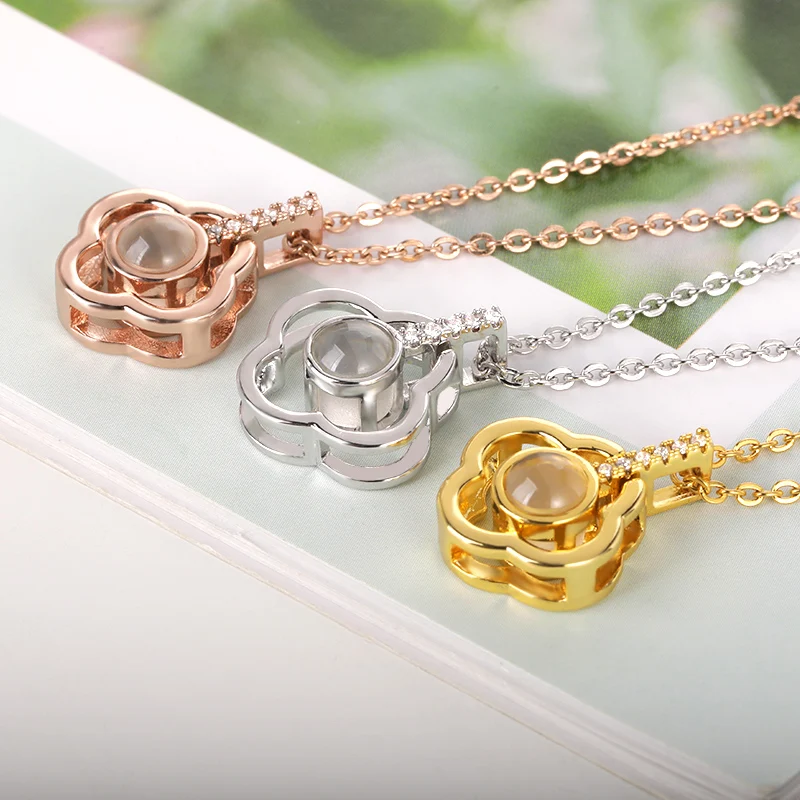 Цепочка с подвеской надписью Я тебя люблю на 100 языках | Украшения и аксессуары