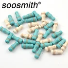 8x20 мм четки бирюзой башня Будды натуральный камень четки ожерелье бусины для самостоятельного изготовления ювелирных изделий вечерние праздничные брелок в подарок