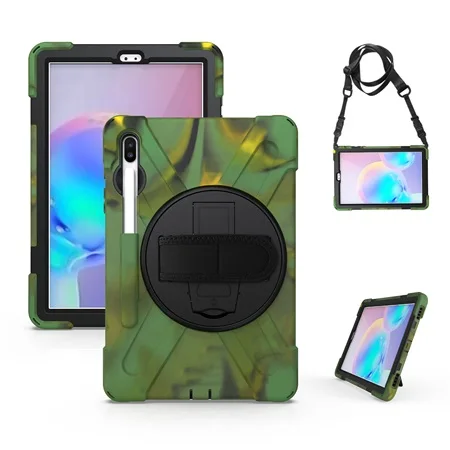 Чехол для samsung Galaxy Tab S6, 10,5 дюймов,,3 слой, полный корпус, прочный, сверхпрочный, защитный чехол с держателем карандаша