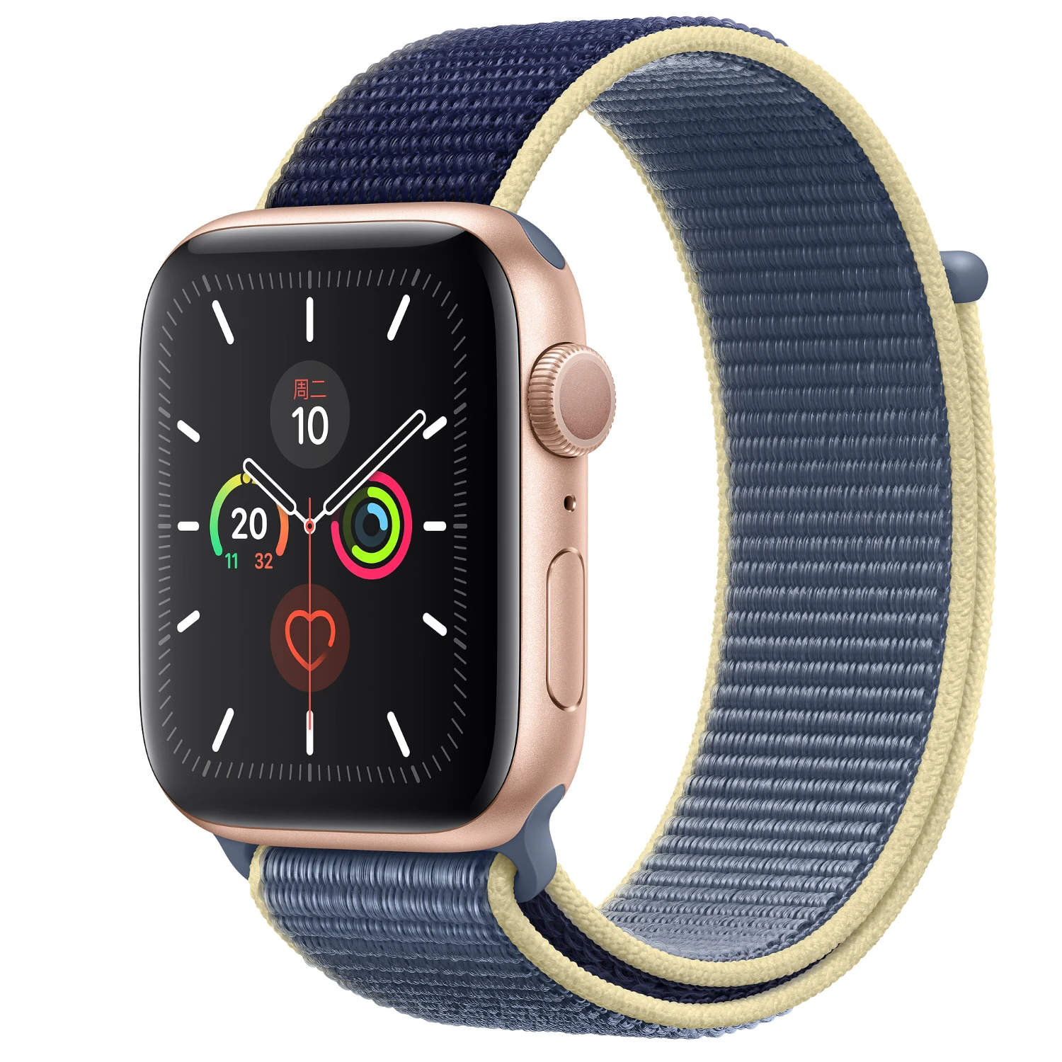 Ice blue Нейлоновый ремешок для Apple Watch серии 5 42 мм iwatch 44 мм ремешок 38 мм 40 мм iwatch sreies 4 3 2 pulseira браслет ремешок для часов - Цвет ремешка: Ice blue