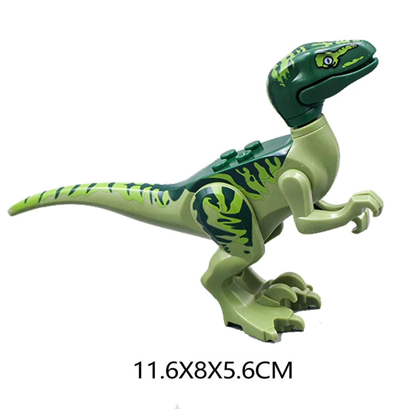 Набор строительных блоков Динозавров Юрского периода игрушечные фигурки