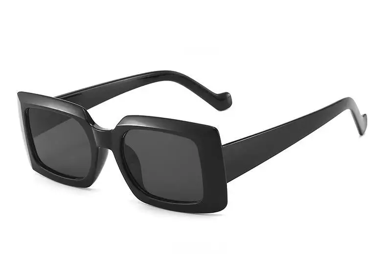 

2021 Fashion Modern Women Square Style Oversize Vintage Sunglasses unisex ins Cool Popular Brand Design Sunglasses Oculos De Sol