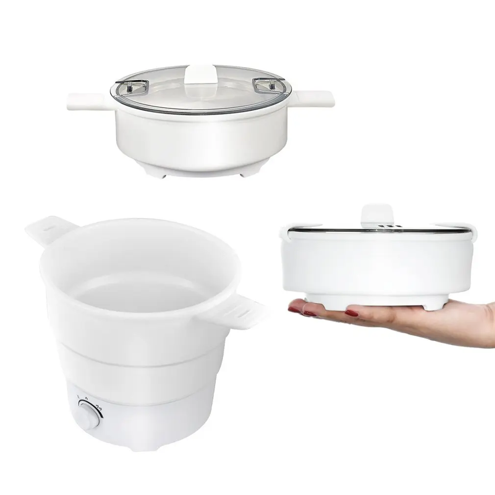 Складной электрический чайник-Сковорода с подогревом контейнер для еды