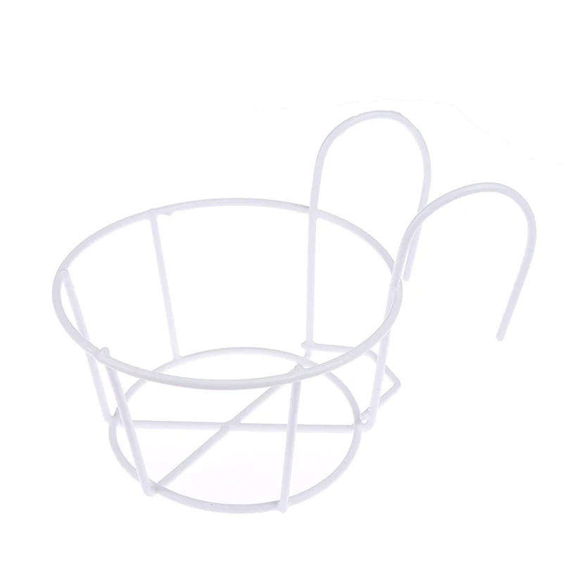 1PCS Ornaments Flower Rack Iron Stand For Plant Garden Hanging Pot Holder Round Indoor Outdoor Balcony Frame Home Decor | Дом и сад