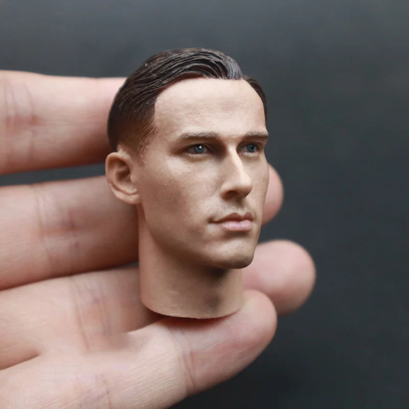 

1/6 Scale German Flag Guard of Honor Aaron Head Sculpt Male Head Carving Model Fit 12 inch Action Figure Body