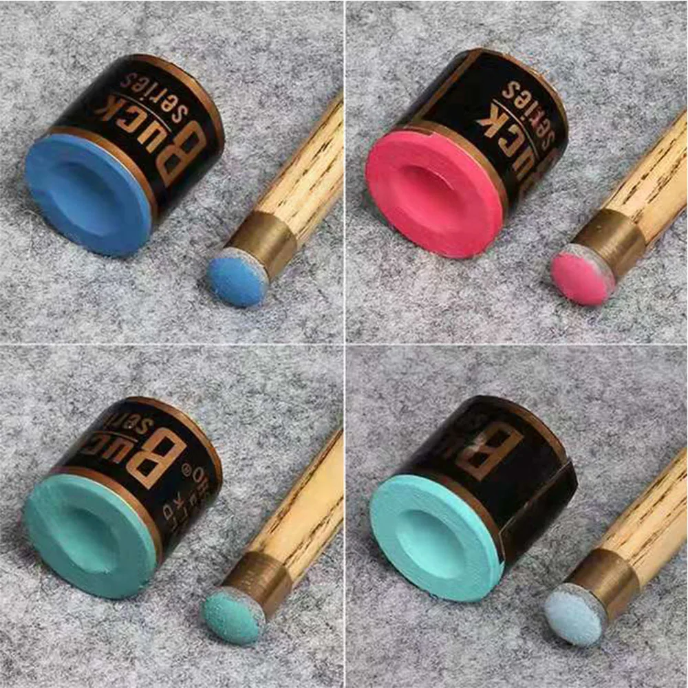 

2PCS/Set No-slip Billiard Chalks Pool Cue Stick Chalk Snooker Easy Powder Billiard Chalk Pool Accessories