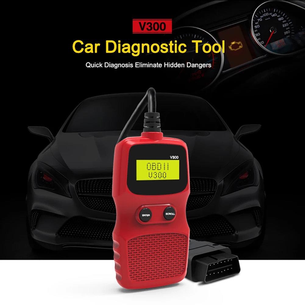 Автомобильный диагностический сканер OBD2 ELM327 V300 OBDII инструменты для ремонта