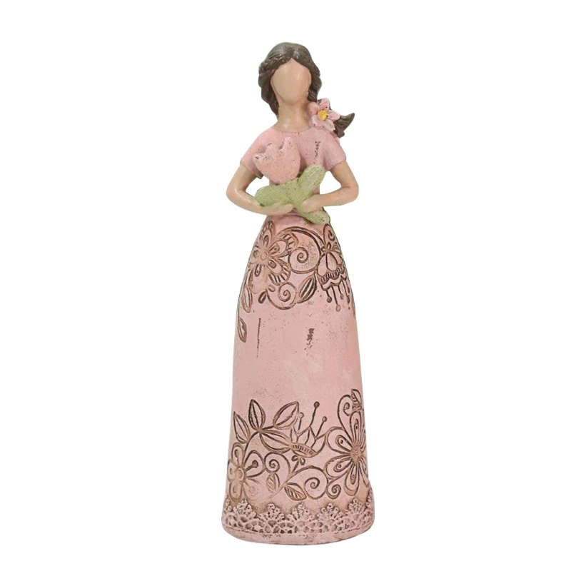 

Cute Angel Mother Mother's Day Ornaments Micro Landscape Figurine Resin Crafts R3MA