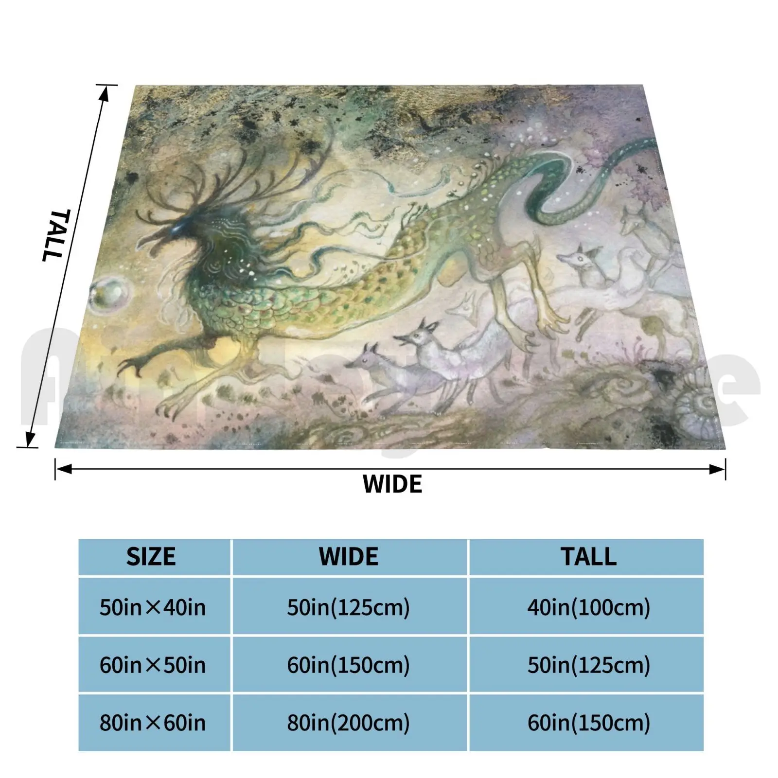 Одеяло Shadow Dragon &amp Kitsune модное на заказ 464 птица Феникс Стефани закон мифическая