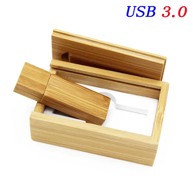 JASTER USB 3,0 5 шт. бесплатный логотип на заказ Деревянный usb+ коробка usb флэш-накопитель карта памяти 4 ГБ 8 ГБ 16 ГБ 32 ГБ U диск - Цвет: Carbonized bamboo