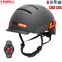 livall 2022 bh51m neo smart bike helmet with auto sensor led sides built in bluetooth mic speakers mtb helmet