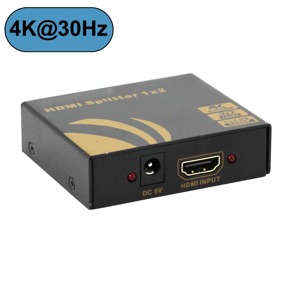 Сплиттер UHD HDMI 2 0 1X2 4KX2K HDR 1 в выхода усилитель ретранслятор HDCP для Apple TV PS4 pro ПК
