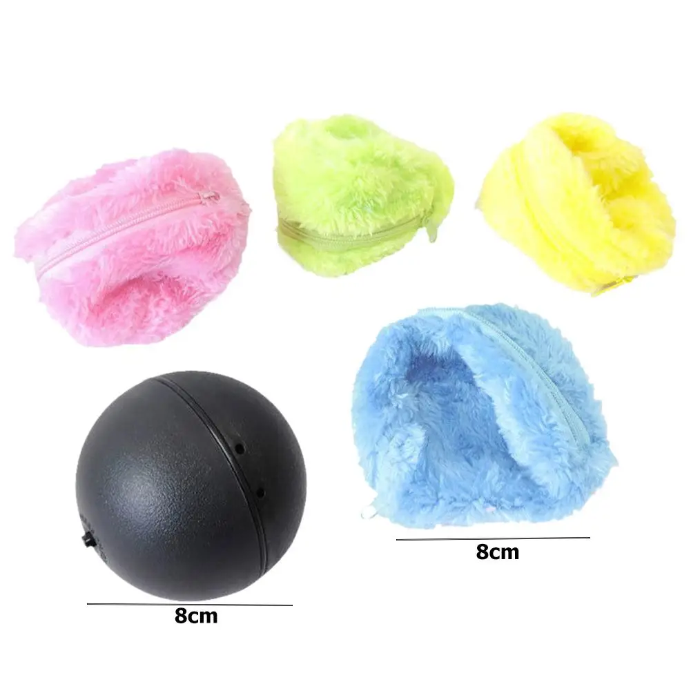 

New Magic Roller Ball Toys Practical Magic Safe Automatic Plush Ball Activation Ball Chew Plush Floor Clean For Pets