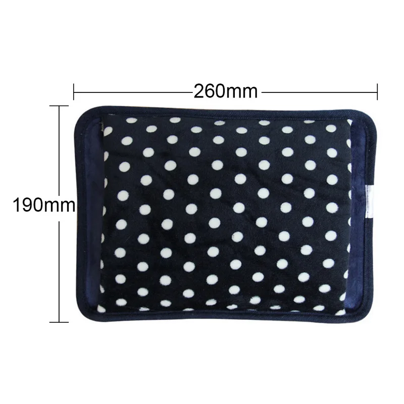 Dark Blue Hoomall большая емкость Милая зимняя теплая бутылка для воды Толстые грелки портативный ручной подогреватель Карманный ручной мешок для ног для горячей воды - Цвет: Dark Blue