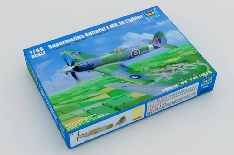 Trumpeter 1/48 Supermarine Seafang F.Mk.32 F.Mk.14 самолет-истребитель самолет игрушечная пластиковая