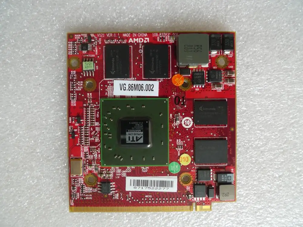 Для Acer Aspire 5710G 5920G 6530G 6920G ПК для ATI Mobility Radeon HD 3650 HD3650 HD3470 DDR3 256 Мб MXM II