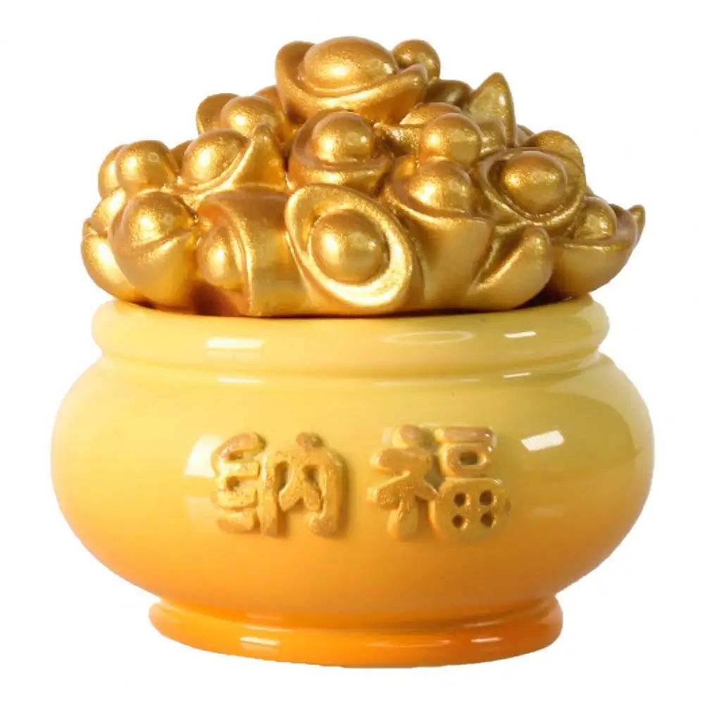 

50% Hot Sales!!! Ingot Display Mold Miniature Fine Workmanship Resin Chinese Resin Ingot Figurine for Car Decor