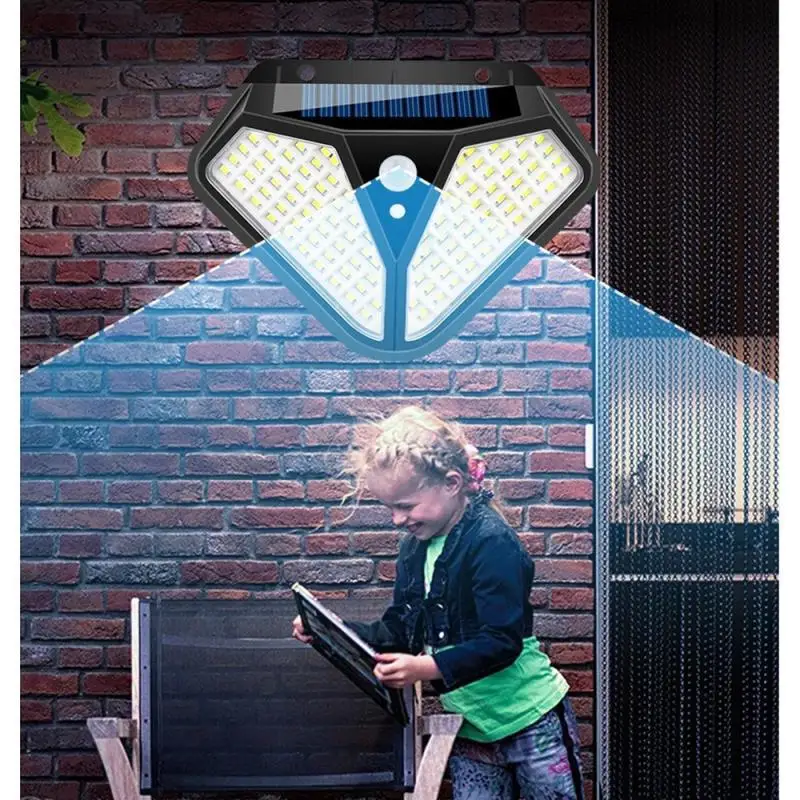 

102 LED Solar Light Outdoor PIR Motion Sensor Wall Lamp Outdoor Solar Lamp Waterproof Light For Exterior Garden Decoration