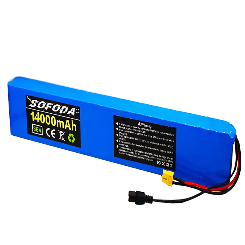 36V 10S4P 14Ah 600W High power&ampcapacity 42V18650 lithium battery pack ebike electric car bicycle motor scooter 20A BMS+charger | Спорт и