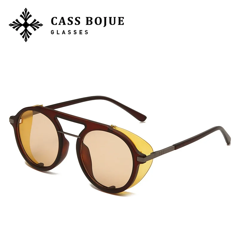 

New sunglasses cyberpunk men's and women's fashion sunglasses street shot coated Sunglasses