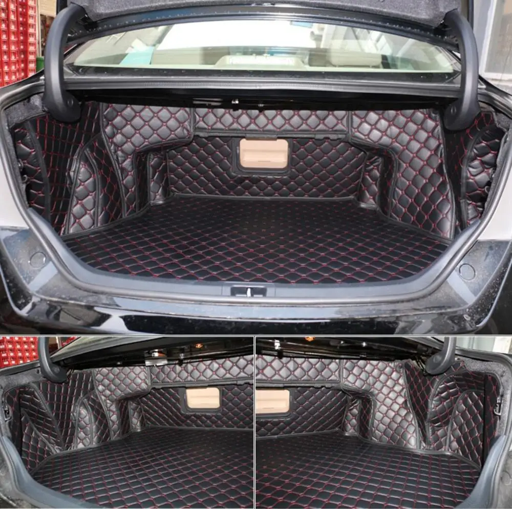 Кожаный коврик для багажника автомобиля toyota camry XV50 2012 2013 2014 2015 2016 2017 Daihatsu Altis