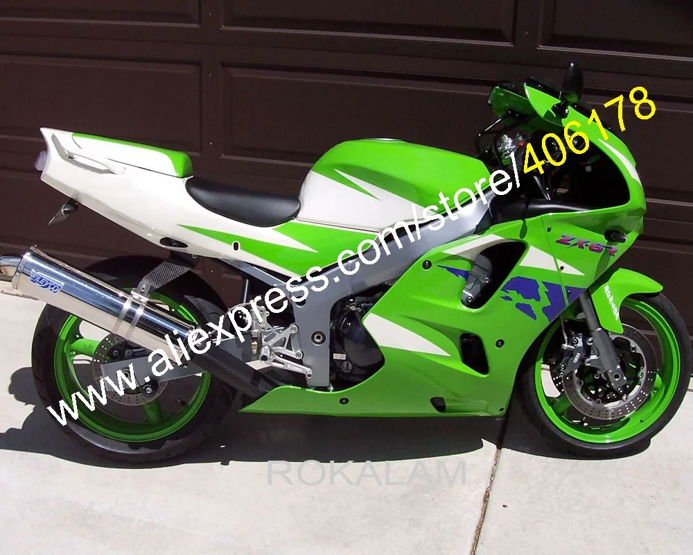 Лучшая цена обтекатель мотоцикла для Kawasaki Ninja ZX 6R 1994-1997 детской модели ZX6R 94 95 96 97